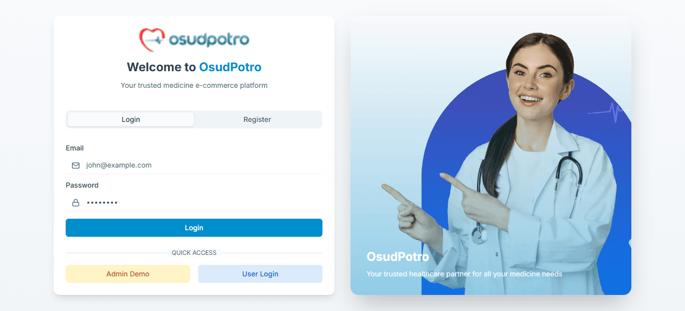OsudPotro - Medicine E-Commerce shop screenshot 3