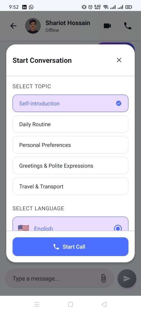 Speakra - Language learning platform